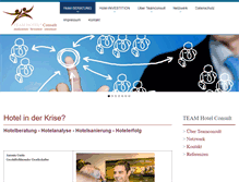 Tablet Screenshot of hotelberatung-hotelsanierung.de